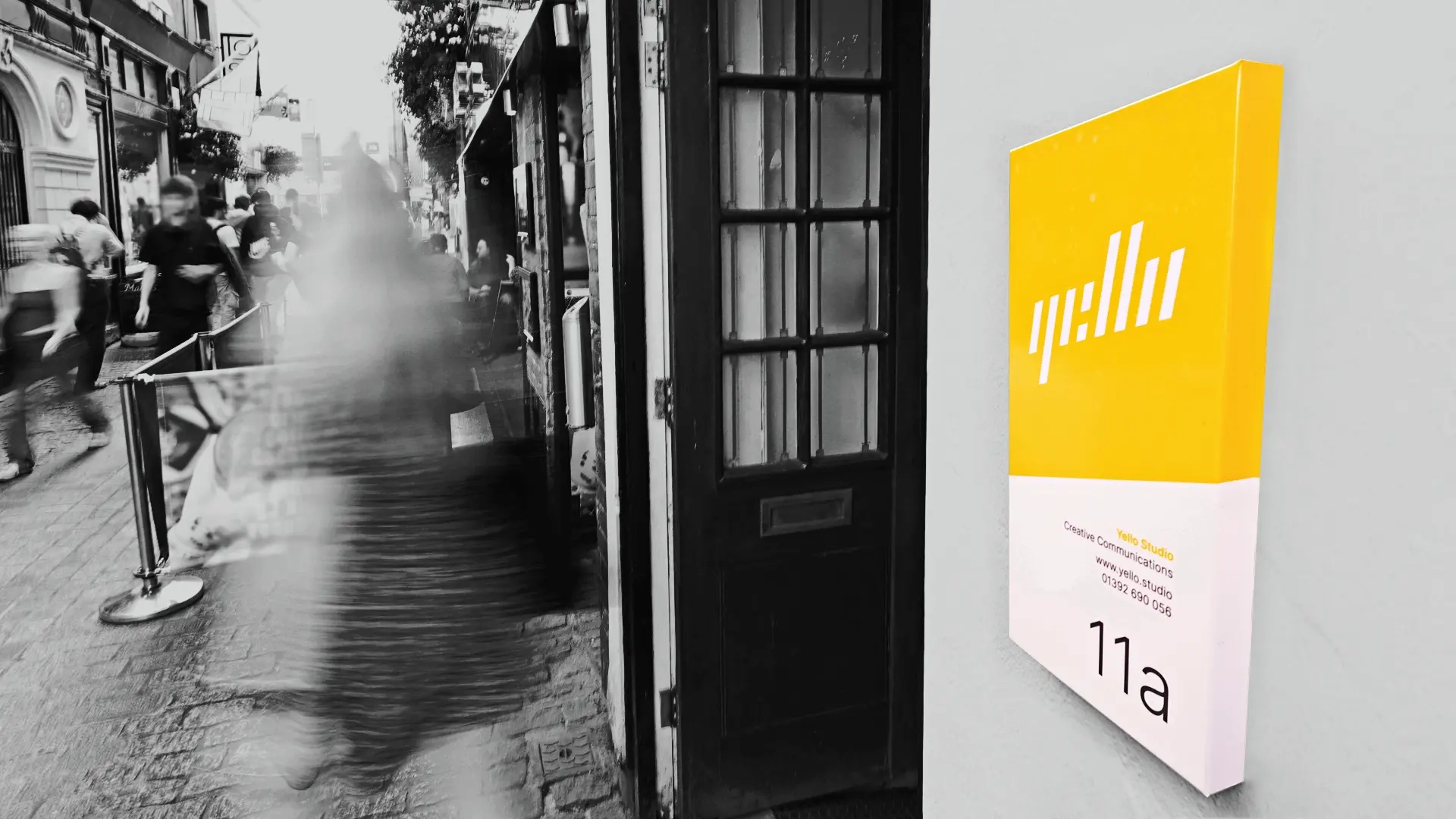 Yello Studio Rebrand. brand image
